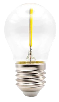 Golf Filament LED 1 Watts E27 (Screw) Bulb