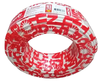 Three Core Electrical Flexible Cable PVC insulated White 1.5mm