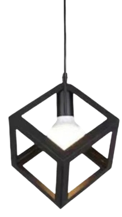 Spotlight Six Light Black Bar