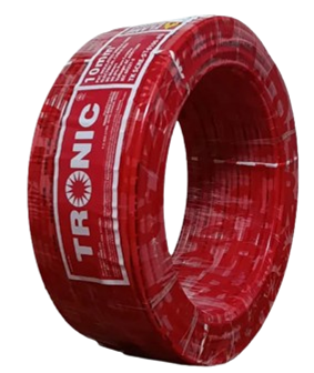 Single Core Cable Stranded - 10mm Red