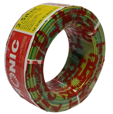 Single Core Cable Stranded 2.5mm - Yellow/Green