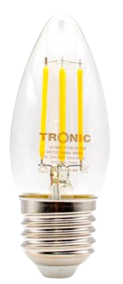 Dimmable Candle Filament LED 4 Watts Warm White