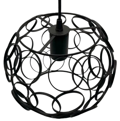 PENDANT LAMP E27 BK