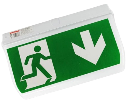 Ceiling Mounted LED Exit Light